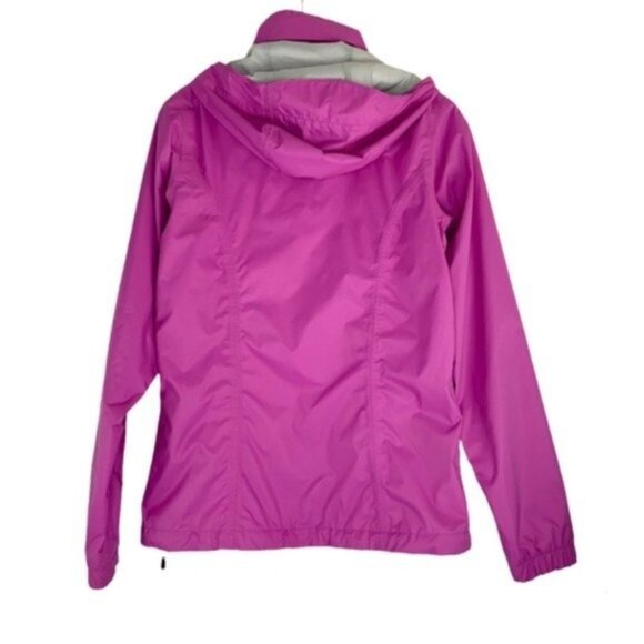 North Face Hyvent Purple Full Zip Hooded Wind Jacket - Picture 7 of 7